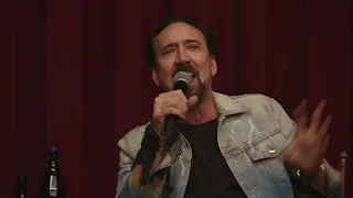 Nicolas Cage Q&A At The Roxy Cinema 3.3.20