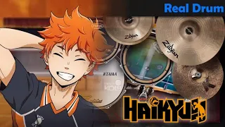 Haikyuu Op 3 Fly High | Real Drum Cover