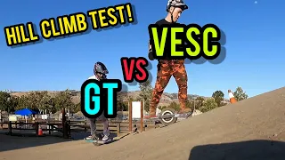 Uphill Climb: VESC XR vs Onewheel GT