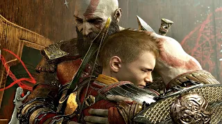 God of War 5 Ragnarok - Final Boss & Ending + Secret Ending PS5 (4K 60FPS) God of War 2022