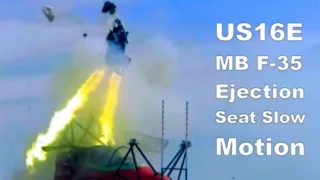 US16E M-B F-35 Ejection Seat Slow Motion INAGADDADAVIDA