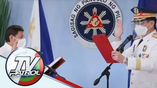 PGEN. Guillermo Eleazar, pormal nang nanumpa kay Pang. Duterte bilang ika-26 hepe ng PNP | TV Patrol