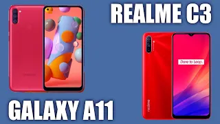 Samsung Galaxy A11 vs Realme C3. Какой смартфон лучше?