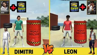 DIMITRI VS LEON FULL ABILITY TEST FREE FIRE -paraSAMSUNG A3,A5,A6,A7,J2,J5,J7,S5,S7,S9,A40,A50,A70//