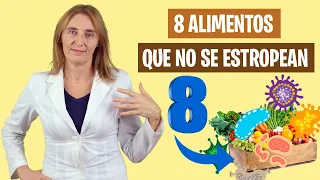 8 ALIMENTOS que NUNCA CADUCAN | Alimentos que no se estropean | Alimentación real saludable