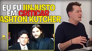 CHARLIE SHEEN SOBRE ASHTON KUTCHER EM DOIS HOMENS E MEIO | ENTREVISTA LEGENDADA