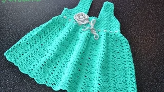 Crochet Patterns| for free |crochet baby dress| 1519