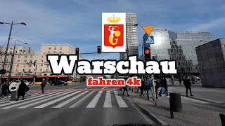 Warschau | Fahren 4k