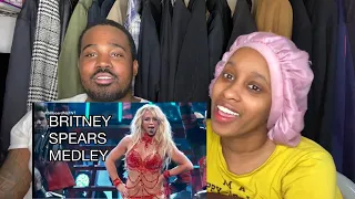 Britney Spears - Medley at Billboard Music Awards 2016 (Blind Reaction)