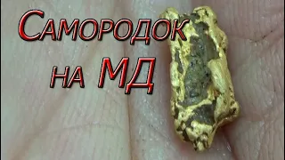 Самородок нашёл металлоискателем!!! Вот это подфартило!!!