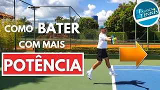 Como BATER com mais POTÊNCIA seus golpes no tênis  |   Falasca Tennis