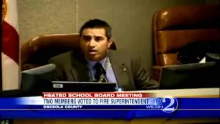 School board meeting gets heated in Osceola County