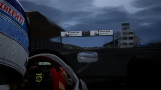 F1 1991 Lotus 102B Mika hakkinen's Onboard at Zandvoort (wet) Assettocorsa