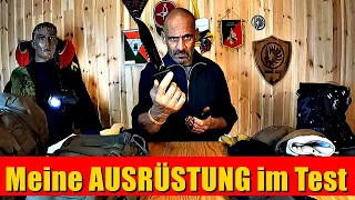 Meine Ausrüstung und mein Equipment im TEST