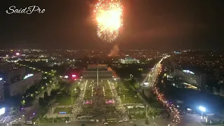 4k Uzbekistan, Tashkent City  Humo Arena Hilton 9-May Salyut DronUz