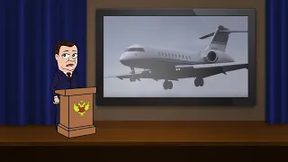 Медведев ответил Навальному на вопрос о самолете жены