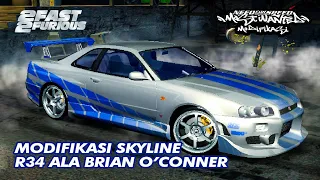 MODIFIKASI NISSAN SKYLINE R34 ALA FAST & FURIOUS!!