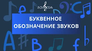 Буквенное обозначение звуков