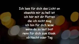 Revolverheld - Ich lass für Dich das Licht an Lyrics [HQ & HD]