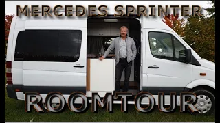 Mercedes Sprinter Roomtour Selbstausbau zum Wohnmobil. VANlife"0.23"