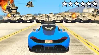 Kann man 6 STERNEN in GTA 5 ENTKOMMEN ?