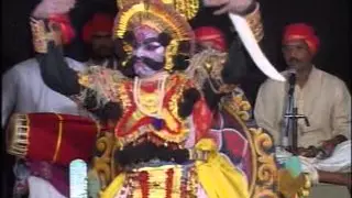 Yakshagana Bheema Bakasura Kalaga Heranjalu Kathagalu padya Hudugodu Bheema