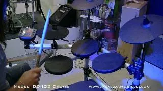 Medeli DD402 Electronic Drum Kit Demo - PMT