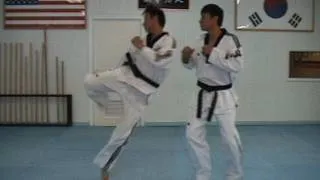 Taekwondo Skipping Roundhouse Kick Tutorial | TaekwonWoo How to