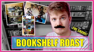 BRUTAL BOOKSHELF ROASTING🔥📚🔥 ( ft. Greene Daniel )