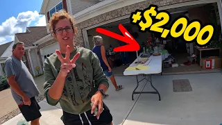 The most INSANE estate sale EVER!