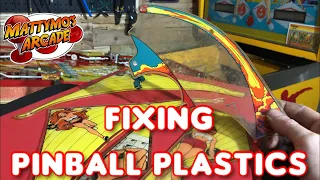 Cleaning and Flattening Pinball Plastics