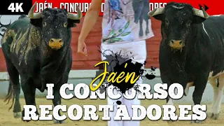 Histórico primer CONCURSO DE RECORTADORES EN JAÉN con toros de MONTEVIEJO