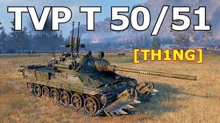 World of Tanks TVP T 50/51 - 10 Kills 8,7K Damage