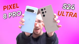 Samsung S24 Ultra vs Google Pixel 8 Pro ¿Cual ES MEJOR?