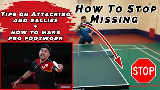 STOP MISTAKES - Tutorial Tips to improve your game | Table Tennis / Ping Pong | Strategy Tactics