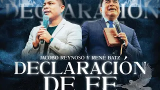 DECLARACIÓN DE FE 🔥🔥/ JACOBO REYNOSO EN IGLESIA MISERICORDIA DE DIOS/ PASTOR RENE BATZ 😭👏👐/ NUEVO