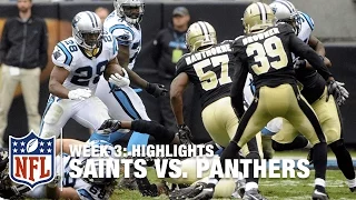 Saints vs. Panthers | Week 3 Highlights | NFL