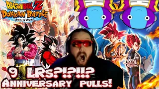 9 LRs! Best Summons EVER! Dragon ball Z Dokkan Battle 7th Anniversary!