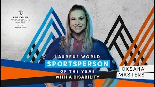 Oksana Masters reaction: 2020 Laureus World Sportsperson of the Year with a Disability | Full speech