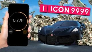 What’s The MOST Money You Can Make In 10 Minutes On An ICON 9999 Account!!