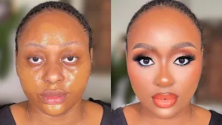 SIMPLE MAKEUP TRANSFORMATION FT MY BEAUTIFUL CLIENT