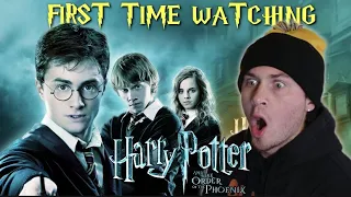 HARRY POTTER AND THE ORDER OF THE PHOENIX (2007) | MOVIE REACTION | FIRST TIME WATCHING
