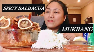SPICY BALBACUA | BEEF BONE MARROW | MUKBANG | ASMR | MUKBANG PHILIPPINES