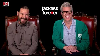 Johnny Knoxville & Chris Pontius on craziest stunts, insurance costs & legendary trips to Ireland