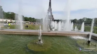 La place Trocadero et la tour Eiffel, Paris