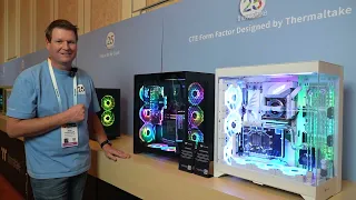 Thermaltake CES 2024 - CTE E600 MX Booth Overview