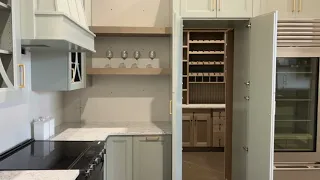 Secret Room Behind Cabinet Pantry Doors