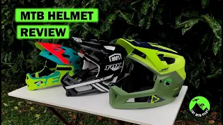 MTB Helmet Review: Leatt MTB 4.0 Enduro vs 100% Trajecta vs Bell Super 3R