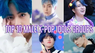 Top 10 Most Popular K-Pop male  Idol groups 2020 ||K-Pop Boy bands  #video
