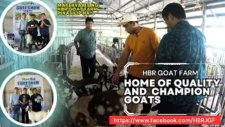 TOUR SA HBR JACOB'S GOAT FARM / MGA MATERYALES PINASILIP NA/BOER GOAT FARM HOME OF CHAMPIONS